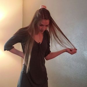 Mid thigh adjustable dress